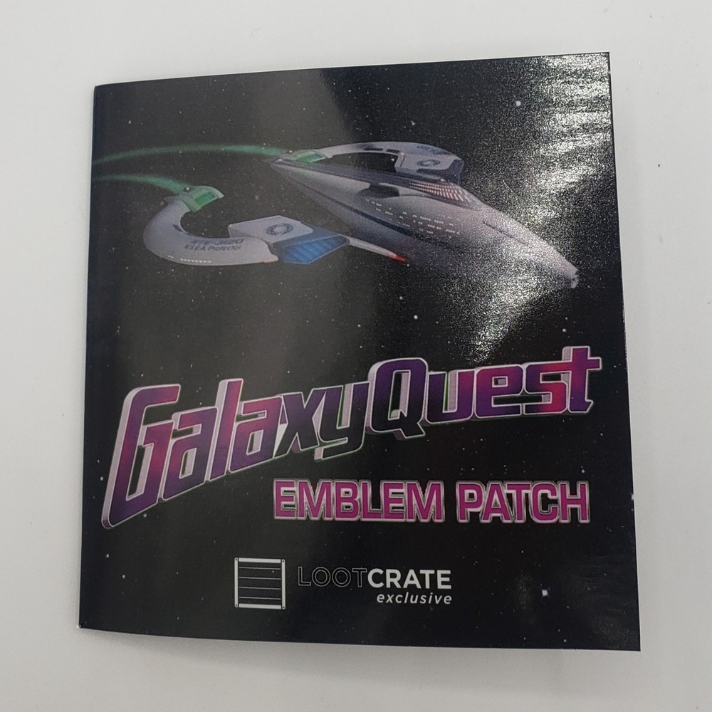 Loot Crate Exclusive QMX Galaxy Quest Emblem Replica Prop Patch FP20